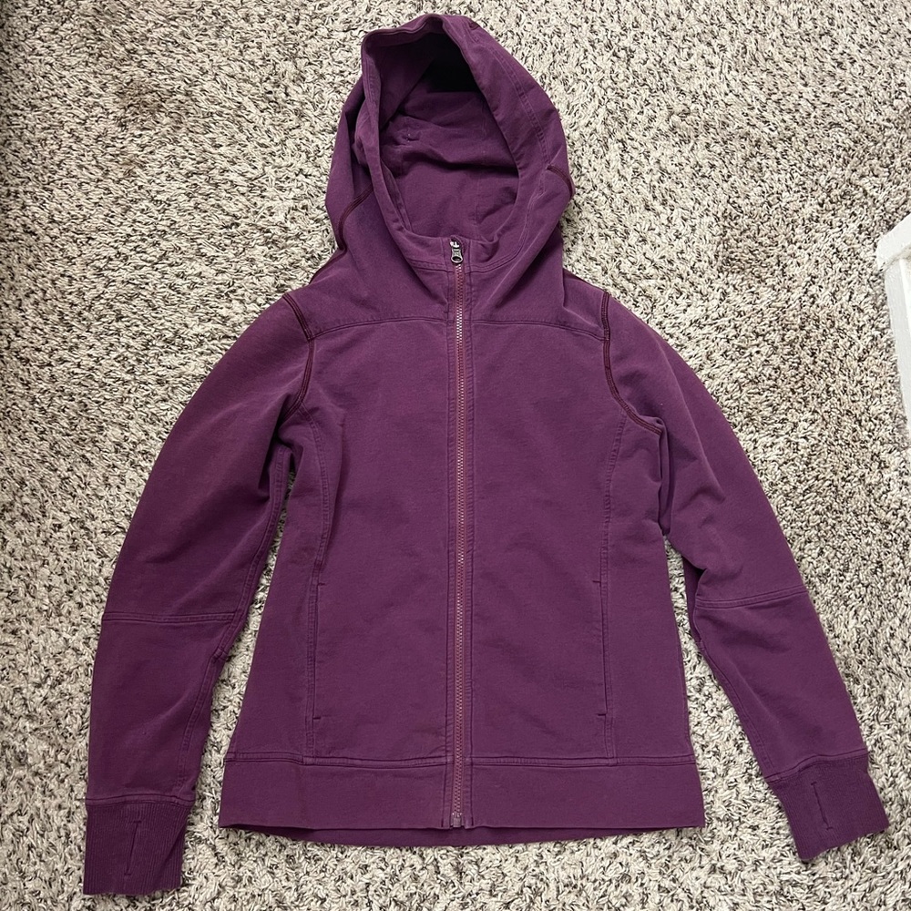 Lululemon Full Zip Jacket Hoodie - Purple